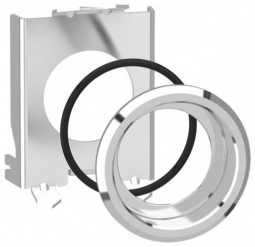 Flush Mounting Kit 30 mm Chrome Metal