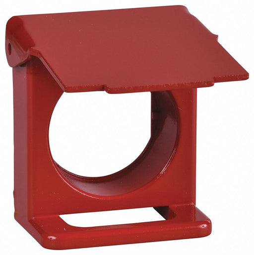 Padlockable Flap 22 mm Metal Red