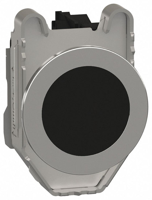 FlushPushButtonOperator NonIllum Blk 1NO