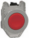 FlushPushButtonOperator NonIllum Red 1NC