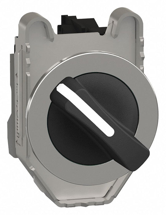 Selector Switch 2 Pos 30 mm Black