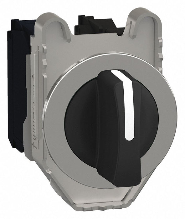 Selector Switch 3 Pos 30 mm Black