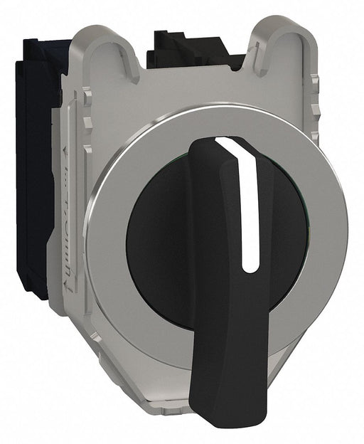 Selector Switch 3 Pos 30 mm Black