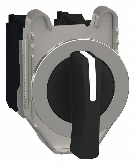 Selector Switch 3 Pos 30 mm Black
