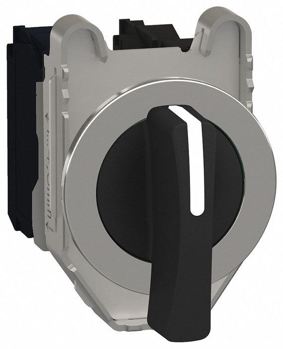 Selector Switch 3 Pos 30 mm Black