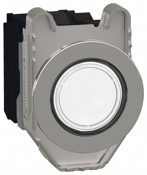 IllumPushButton FullVolt White 1NO/1NC