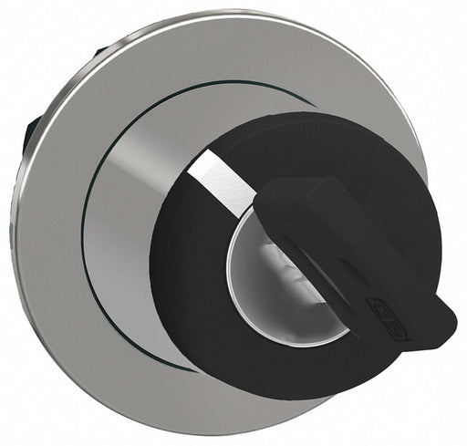 KeyedSelectorSwitch Black 2Pos 30mm