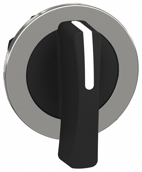 LongHandleSelectorSwitch Black 3Pos 30mm