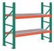 Pallet Rack Starter Unit 2 Shelves Steel