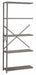 Metal Shelving 84 H 36 W Gray