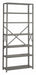 Metal Shelving 84 H 36 W Gray