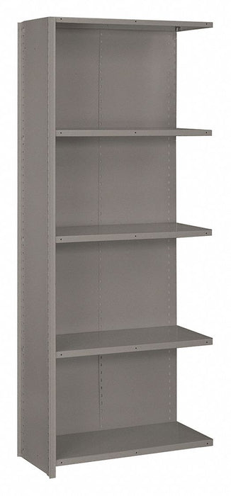Metal Shelving 84 H 36 W Gray