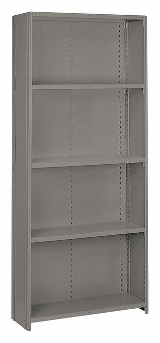 Metal Shelving 84 H 36 W Dove