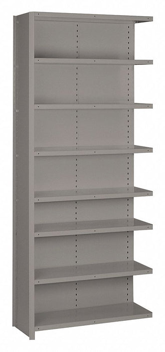 Metal Shelving 84 H 36 W Gray