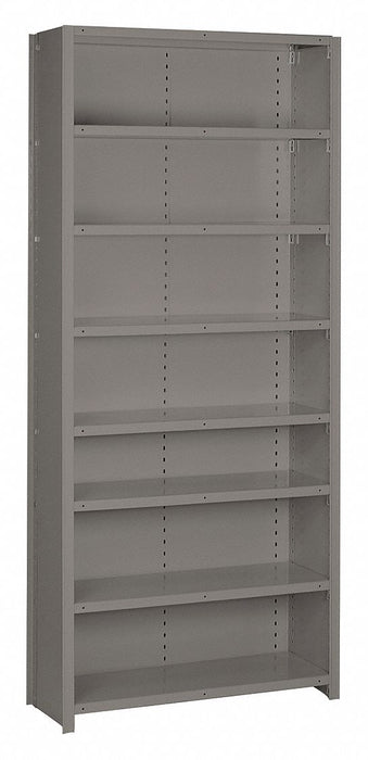 Metal Shelving 84 H 36 W Gray
