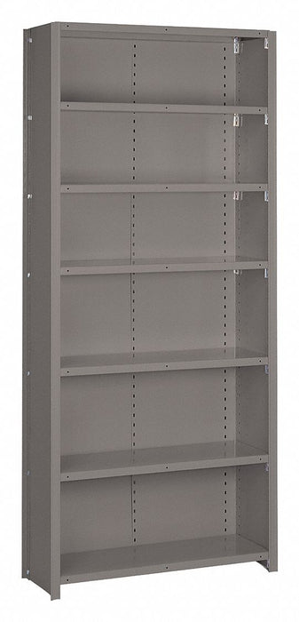 Metal Shelving 84 H 36 W Gray