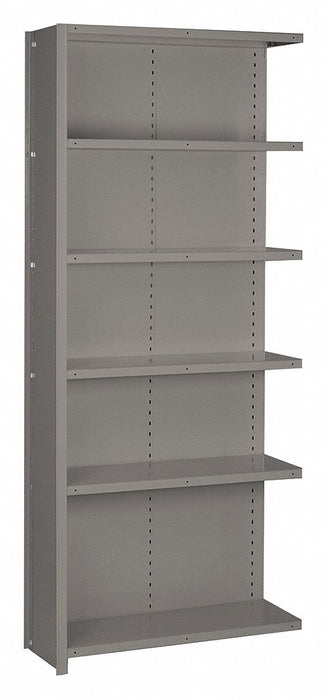 Metal Shelving 84 H 36 W Gray