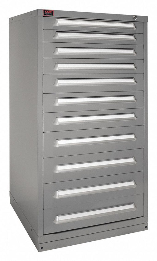 K3771 ModDrwrCab 59.25 x30 x28 DvGry 11Drwr