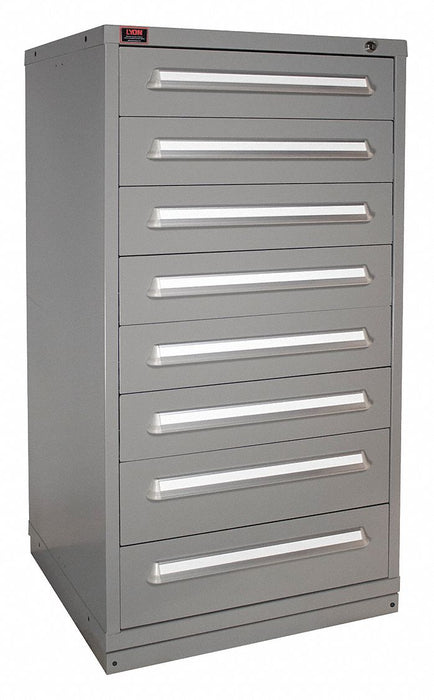 K3763 ModDrwrCab 59.25 x30 x28 DvGry 8Drwr