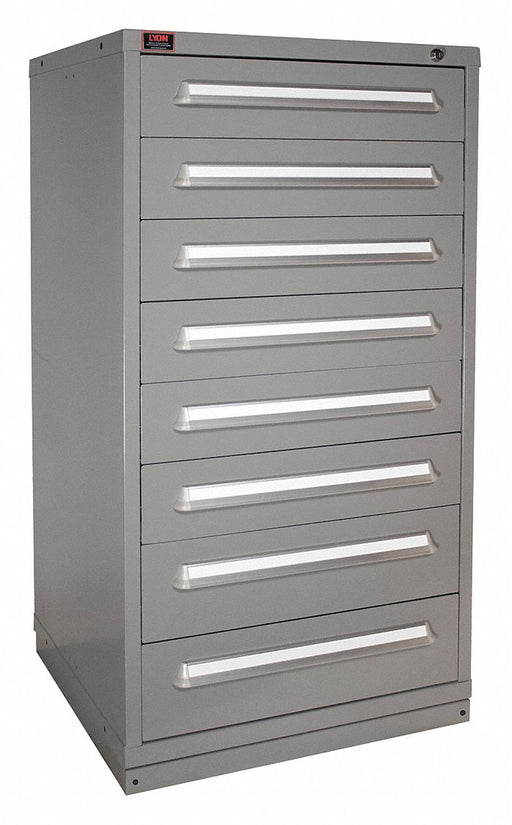 K3763 ModDrwrCab 59.25 x30 x28 DvGry 8Drwr