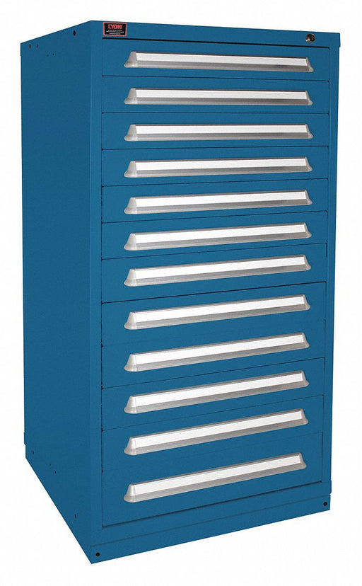 K3772 ModDrwrCab 59.25 x30 x28 Blue 12Drwr