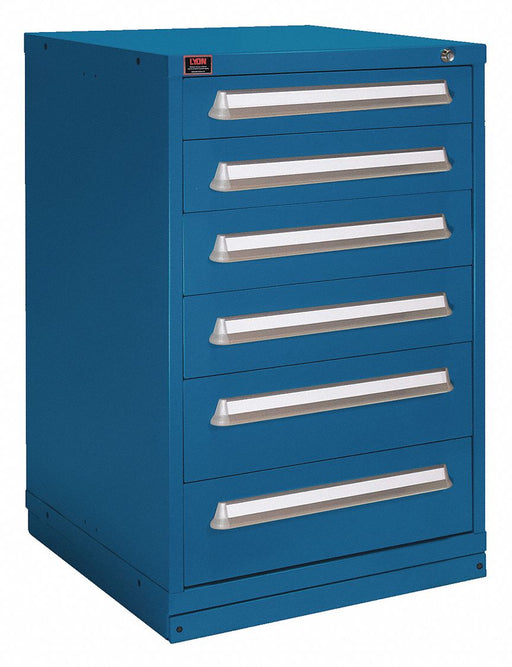K3756 ModDrwrCab 44.25 x30 x28 Blue 6Drwr