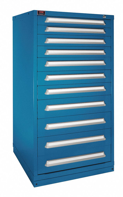 K3771 ModDrwrCab 59.25 x30 x28 Blue 11Drwr