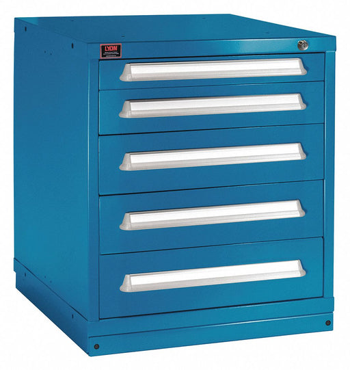 K3754 ModDrwrCab 59.25 x30 x28 Blue 5Drwr