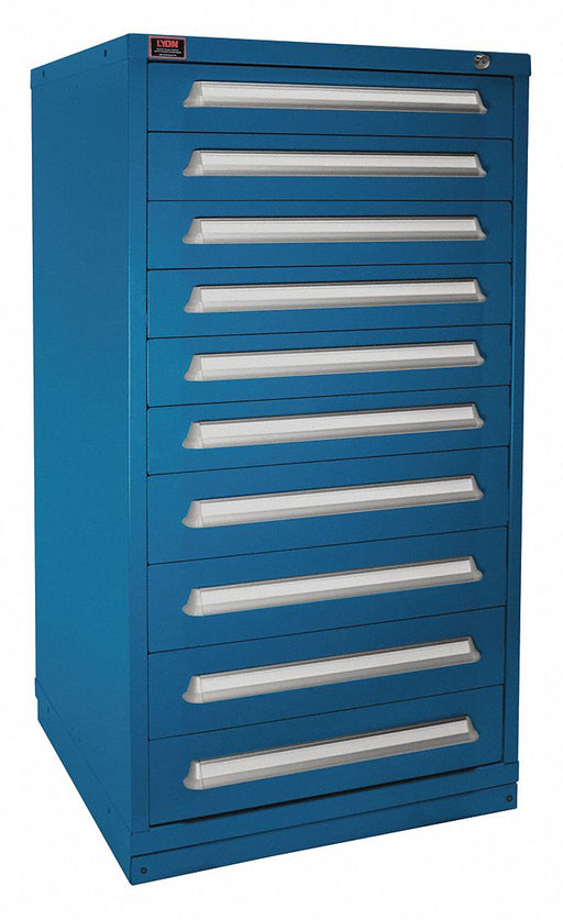 K3770 ModDrwrCab 59.25 x30 x28 Blue 10Drwr
