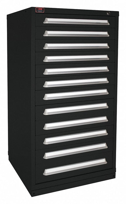 K3772 ModDrwrCab 59.25 x30 x28 Black 12Drwr