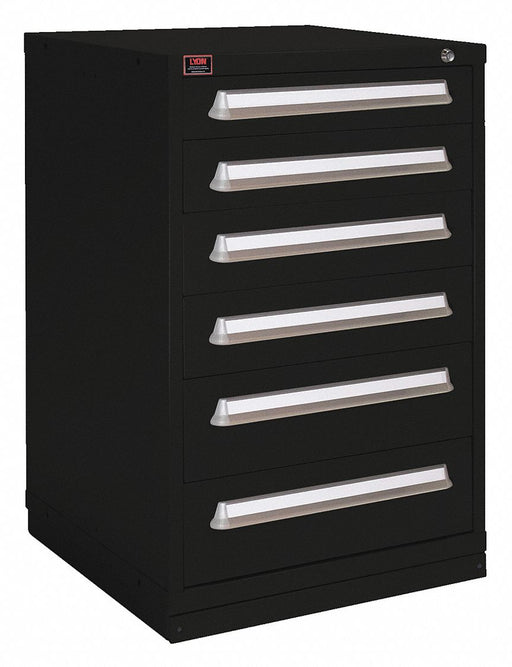 K3756 ModDrwrCab 44.25 x30 x28 Black 6Drwr