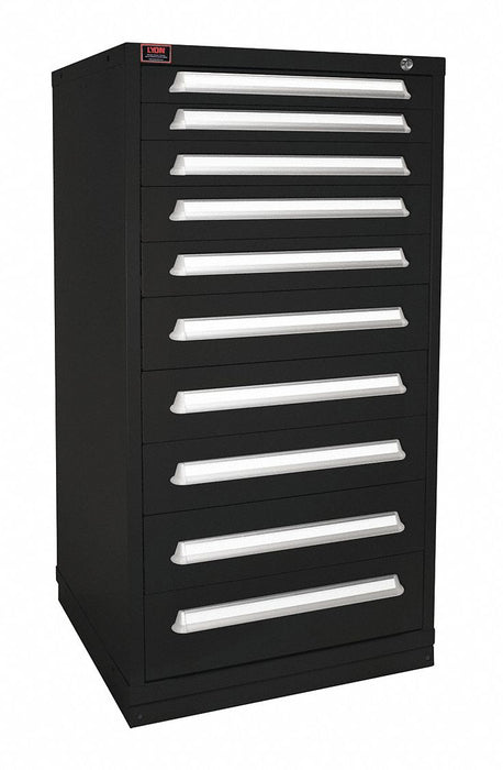 K3769 ModDrwrCab 59.25 x30 x28 Black 10Drwr