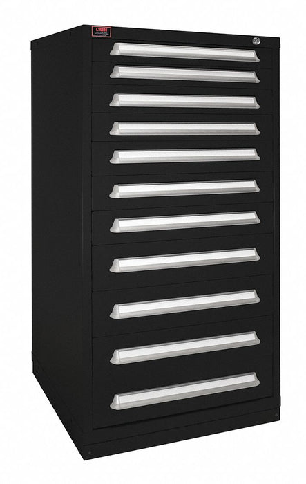 K3771 ModDrwrCab 59.25 x30 x28 Black 11Drwr