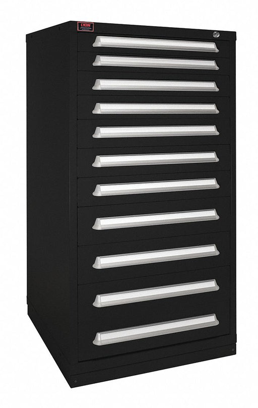 K3771 ModDrwrCab 59.25 x30 x28 Black 11Drwr