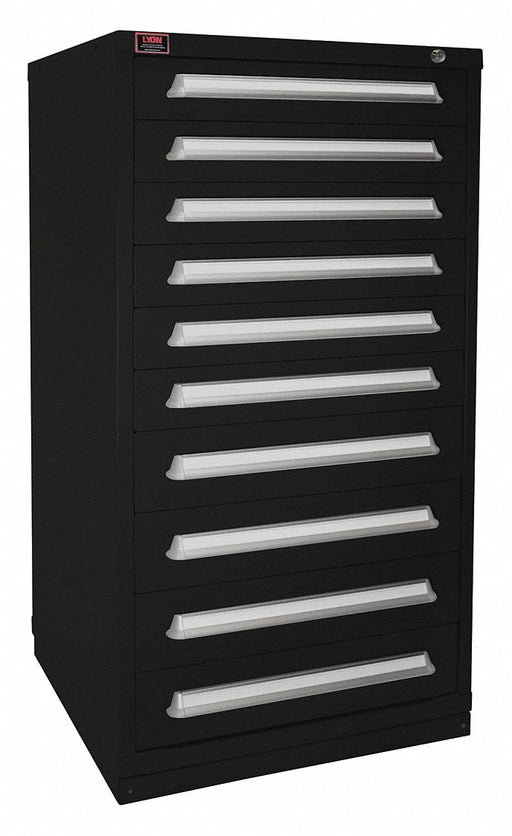 K3770 ModDrwrCab 59.25 x30 x28 Black 10Drwr