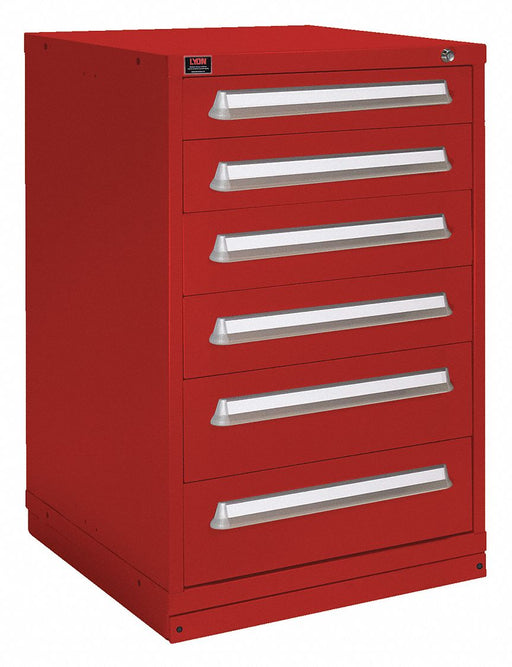 K3756 ModDrwrCab 44.25 x30 x28 Red 6Drwr