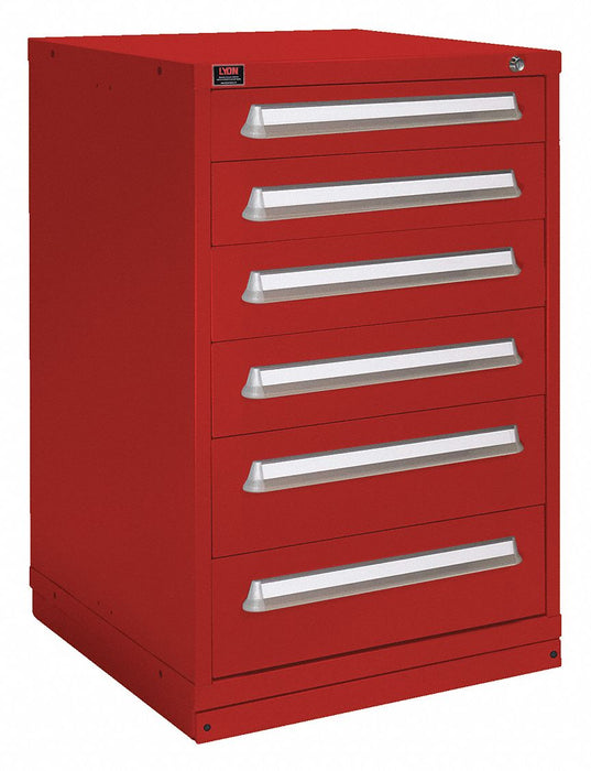 K3756 ModDrwrCab 44.25 x30 x28 Red 6Drwr