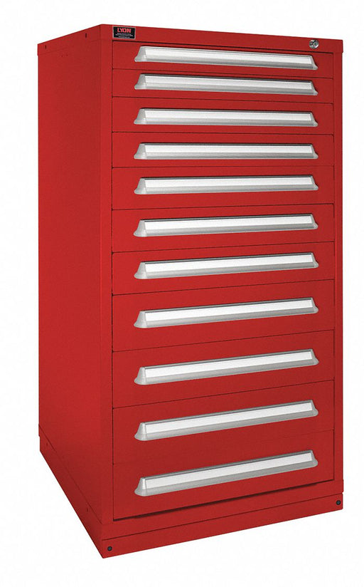 K3771 ModDrwrCab 59.25 x30 x28 Red 11Drwr