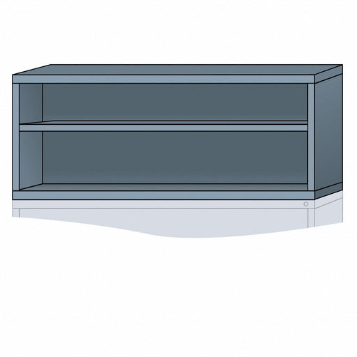 K3814 ModShelfCab 25 x30 x28 1/4 DvGry 2Shlv