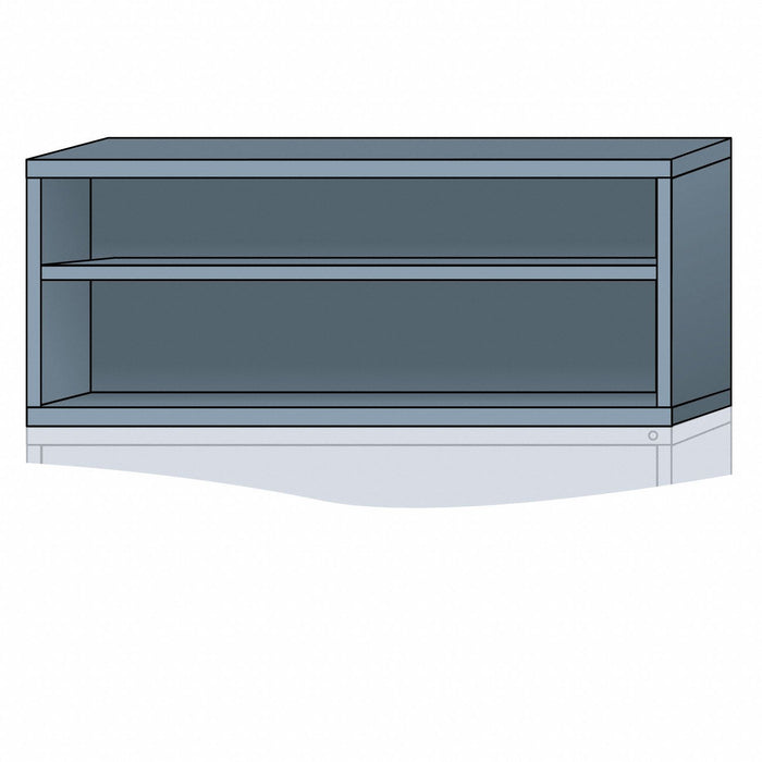 K3814 ModShelfCab 25 x30 x28 1/4 DvGry 2Shlv