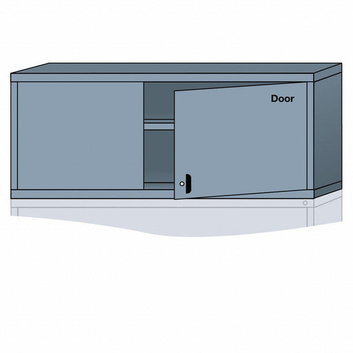 K3815 ModShelfCab 25 x30 x28 1/4 DvGry 2Shlv