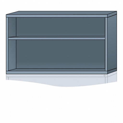 K3816 ModShelfCab 31 x60 x28 1/4 DvGry 2Shlv