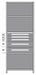Shelf 85 H 36 W Steel 850 lb Capacity