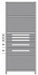 Shelf 85 H 36 W Steel 800 lb Capacity