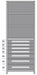 Shelf 85 H 36 W Steel 800 lb Capacity