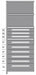 Shelf 85 H 36 W Steel 800 lb Capacity