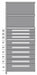 Shelf 85 H 36 W Steel 800 lb Capacity