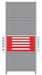 Shelf 85 H 36 W Steel 800 lb Capacity
