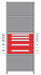 Shelf 85 H 36 W Steel 800 lb Capacity