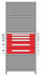 Shelf 85 H 36 W Steel 800 lb Capacity